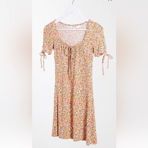 ASOS Petite Floral Mini Dress Size 8